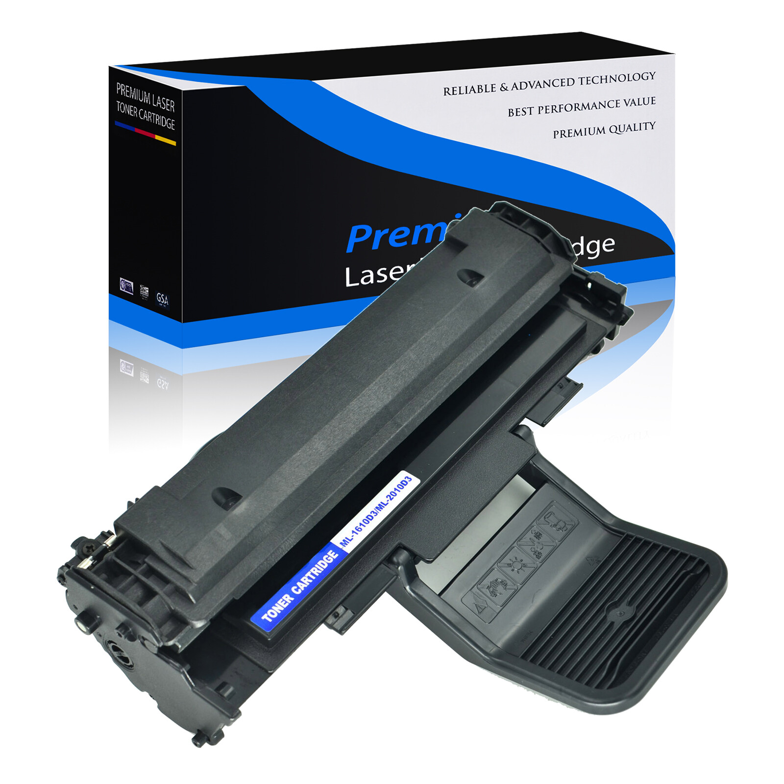 1-4PK ML2010 Toner Cartridge For Samsung ML2010 ML-1610 ML-2510 ML-2570 ML-2571N