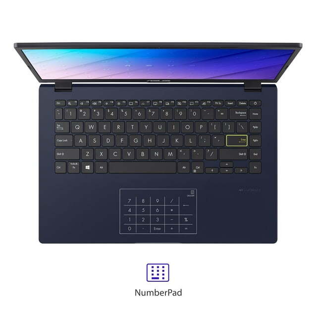 New ASUS 14" FHD Laptops Intel Celeron N4020 4GB RAM 128GB SSD Win11 Home in S