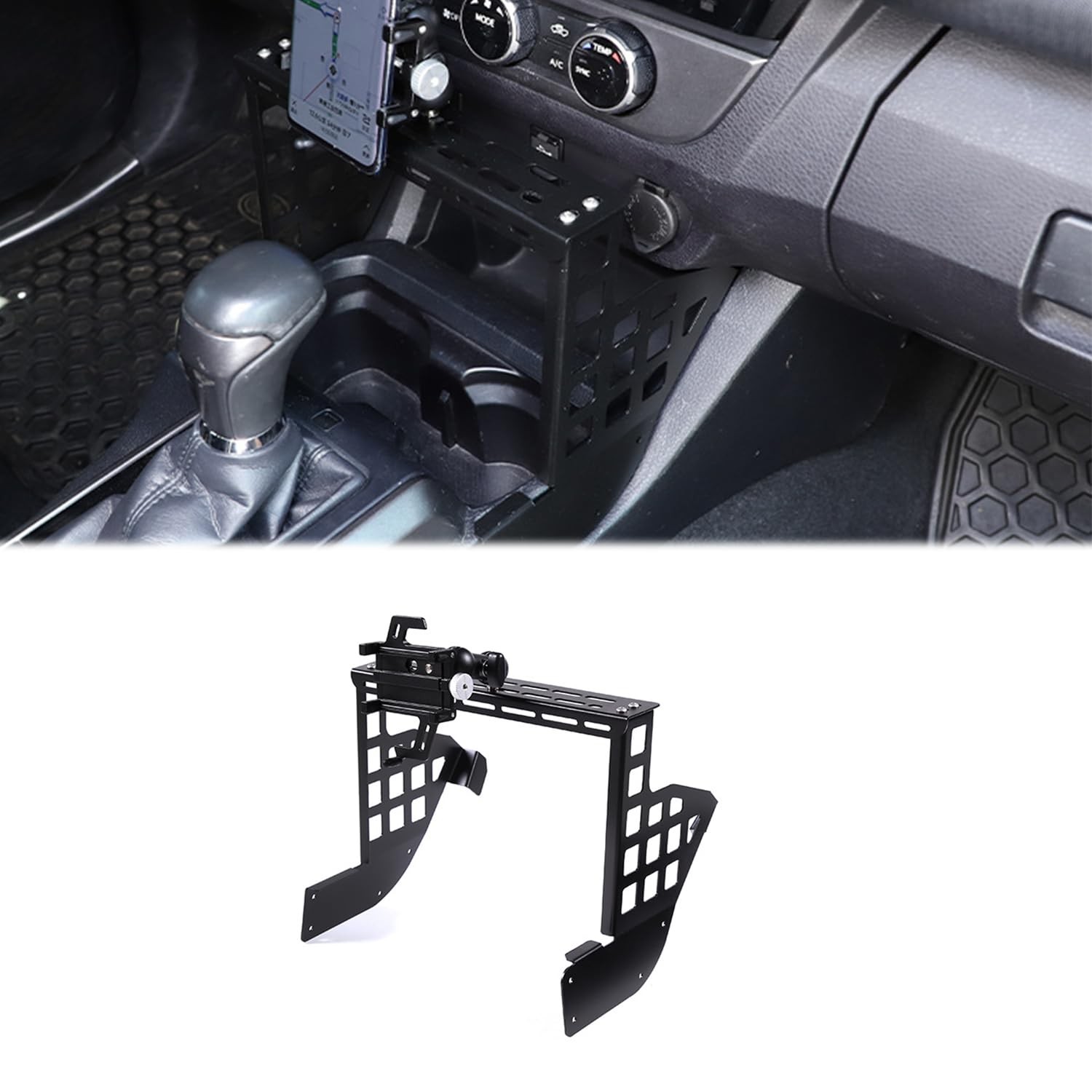 Car Interior Center Console Modular Storage Panel for Toyota Tacoma 2016 2017 20
