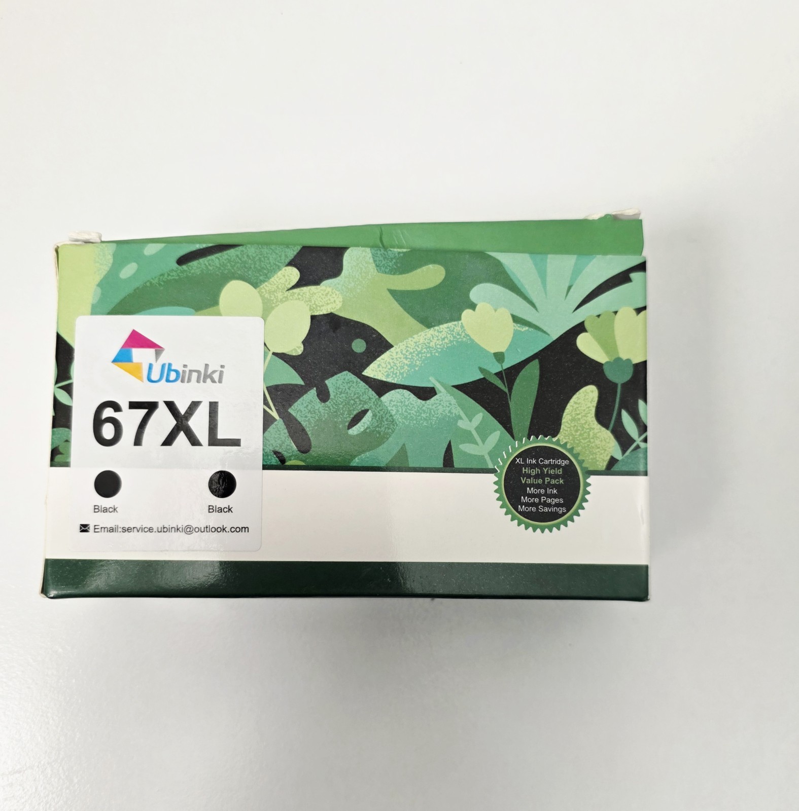 Cartridge for Printers, BLACK - 2 PK Ubinki 67xl, New