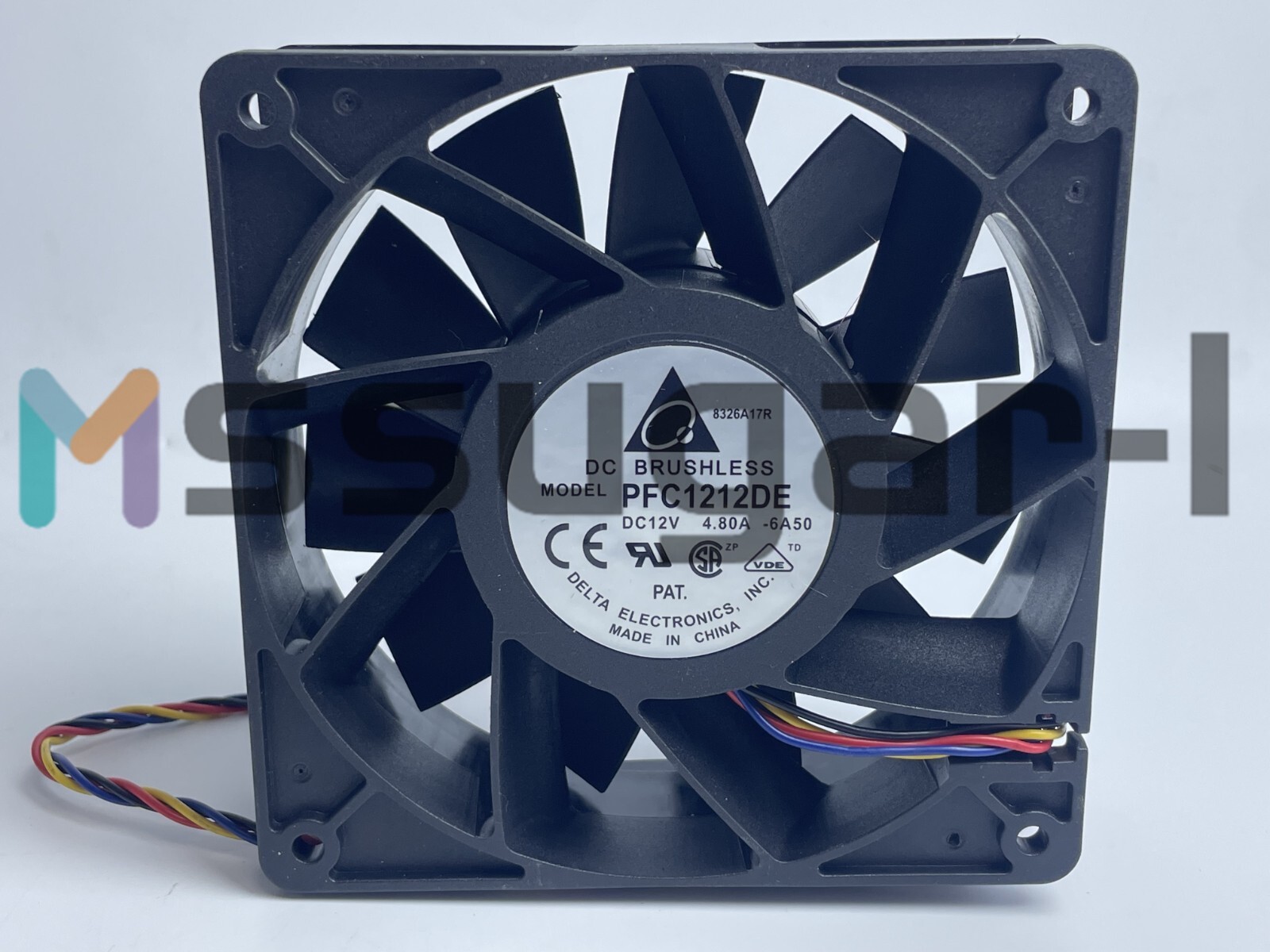 1PCS NEW Delta PFC1212DE DC 12V 4.8A 12038 12CM General Cooling Fan Fast ship
