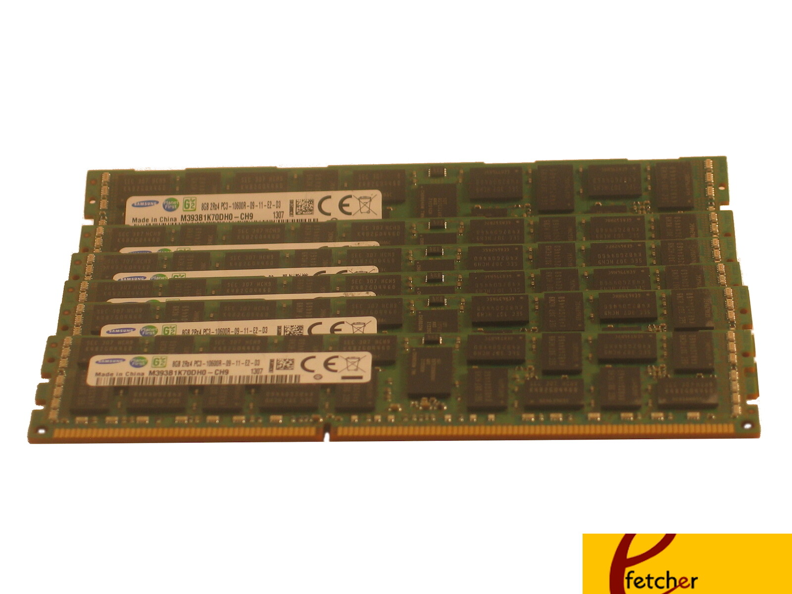 64GB (8X8GB) MEMORY FOR HP PROLIANT DL380 G7 DL980 G7 ML330 G6 ML350 G6 ML370 G6