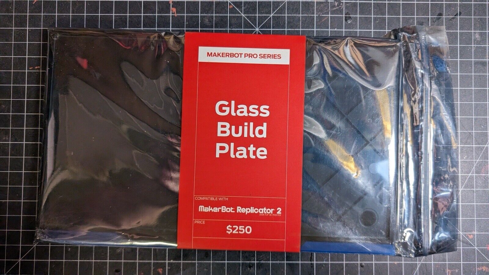 Makerbot Replicator 2 Glass Build Plate OBO