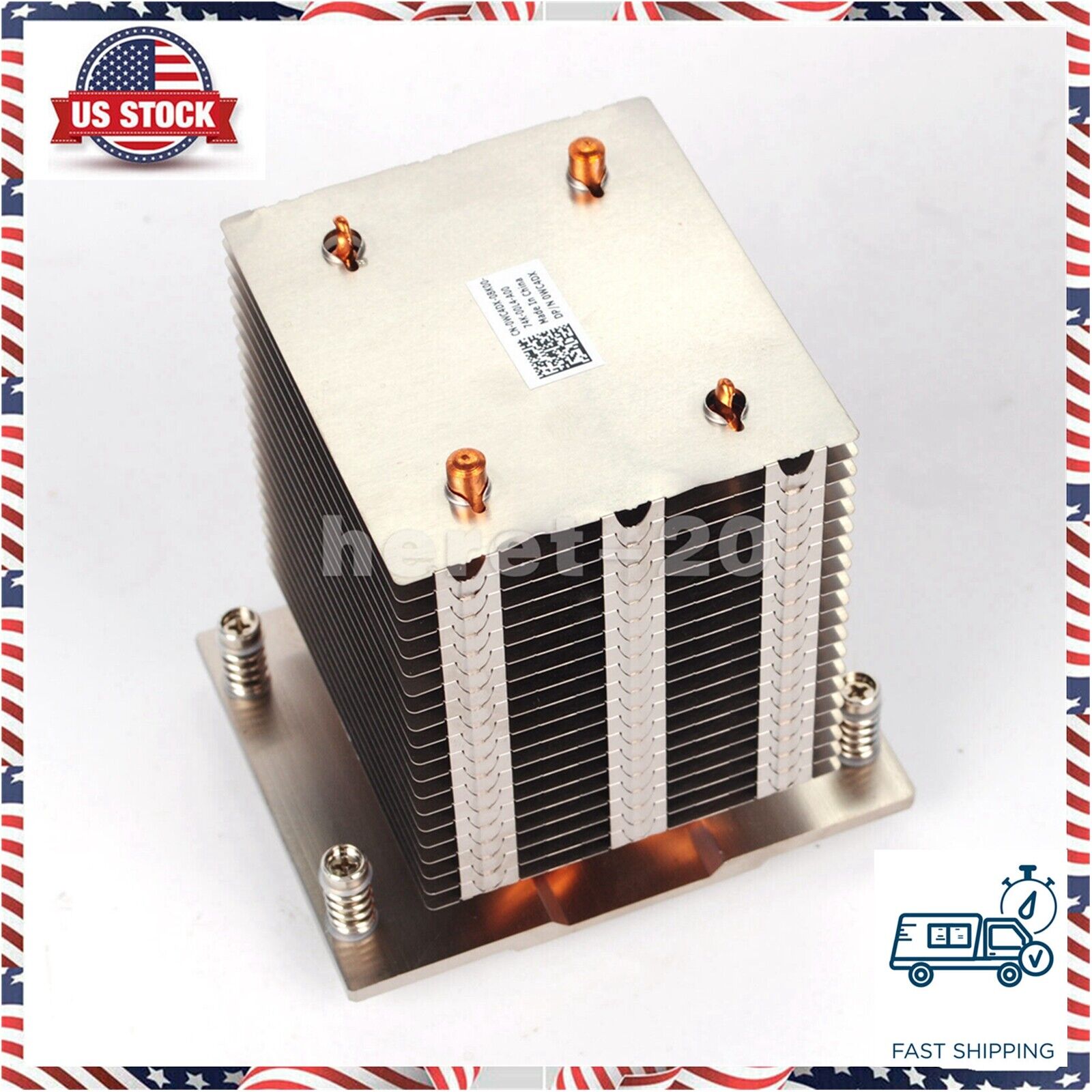 New CPU Cooling Heatsink for DELL PowerEdge Tower Server T430 WC4DX 0WC4DX US