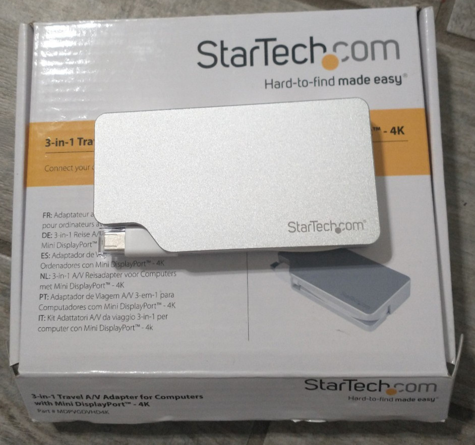 StarTech.com 3-1 Mini Display Port A/V 4K Adapter