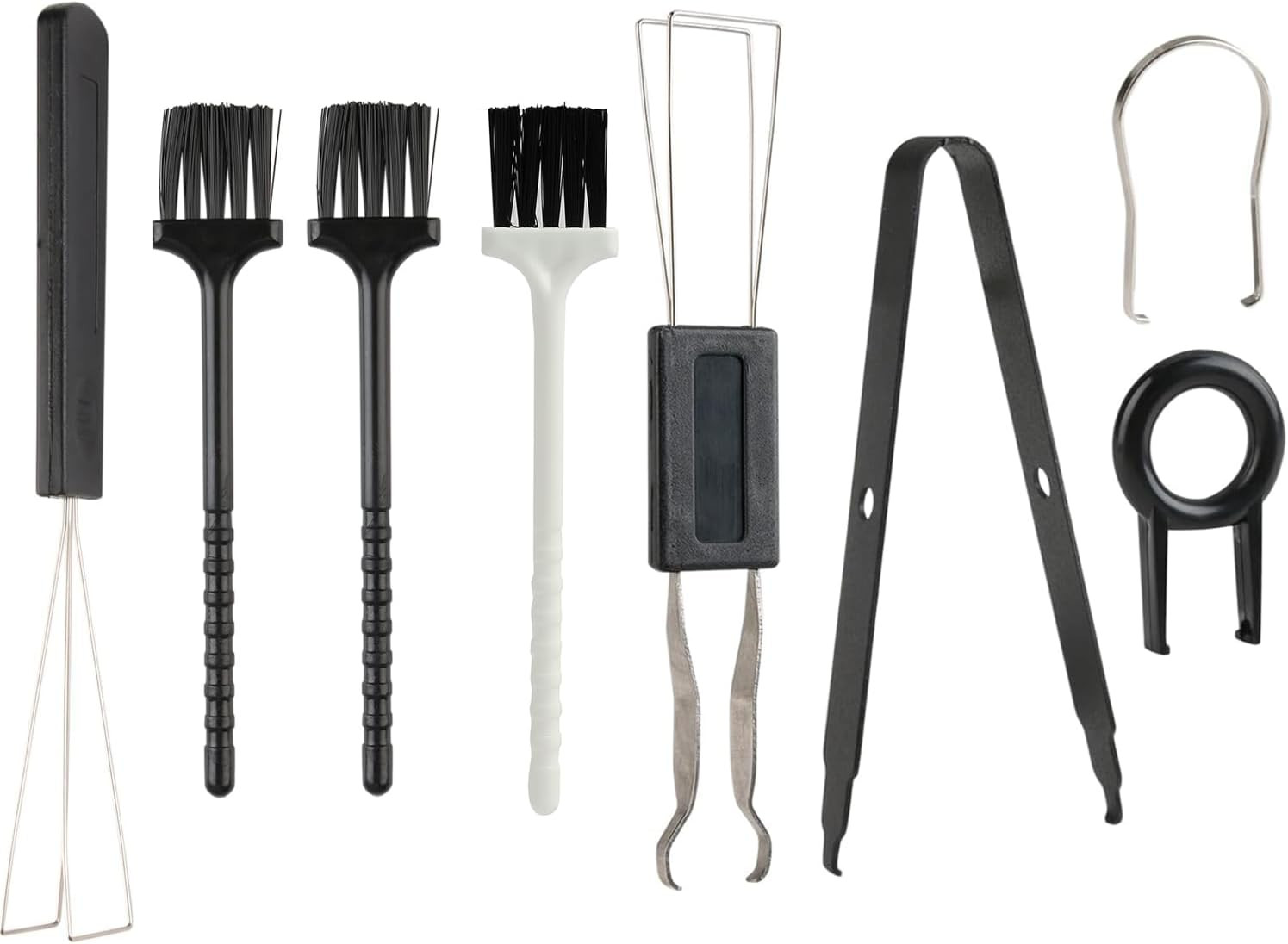 8 Piece Keyboard Keycap Remover, Switch Puller Set with Precision Tweezers and C