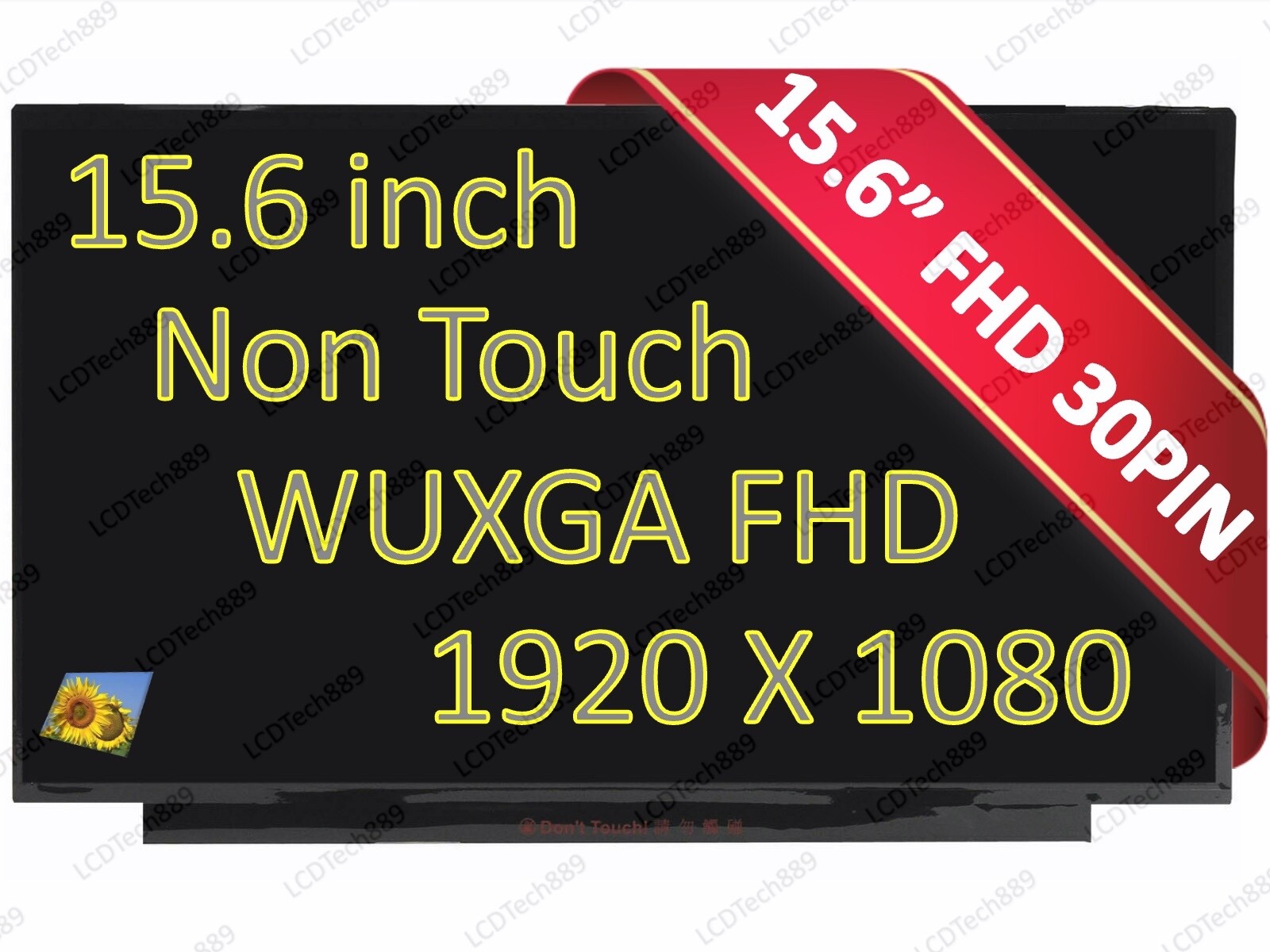New 15.6" HP P/N L56917-001 L56918-001 FHD LCD LED Non-Touch Display L78713-001