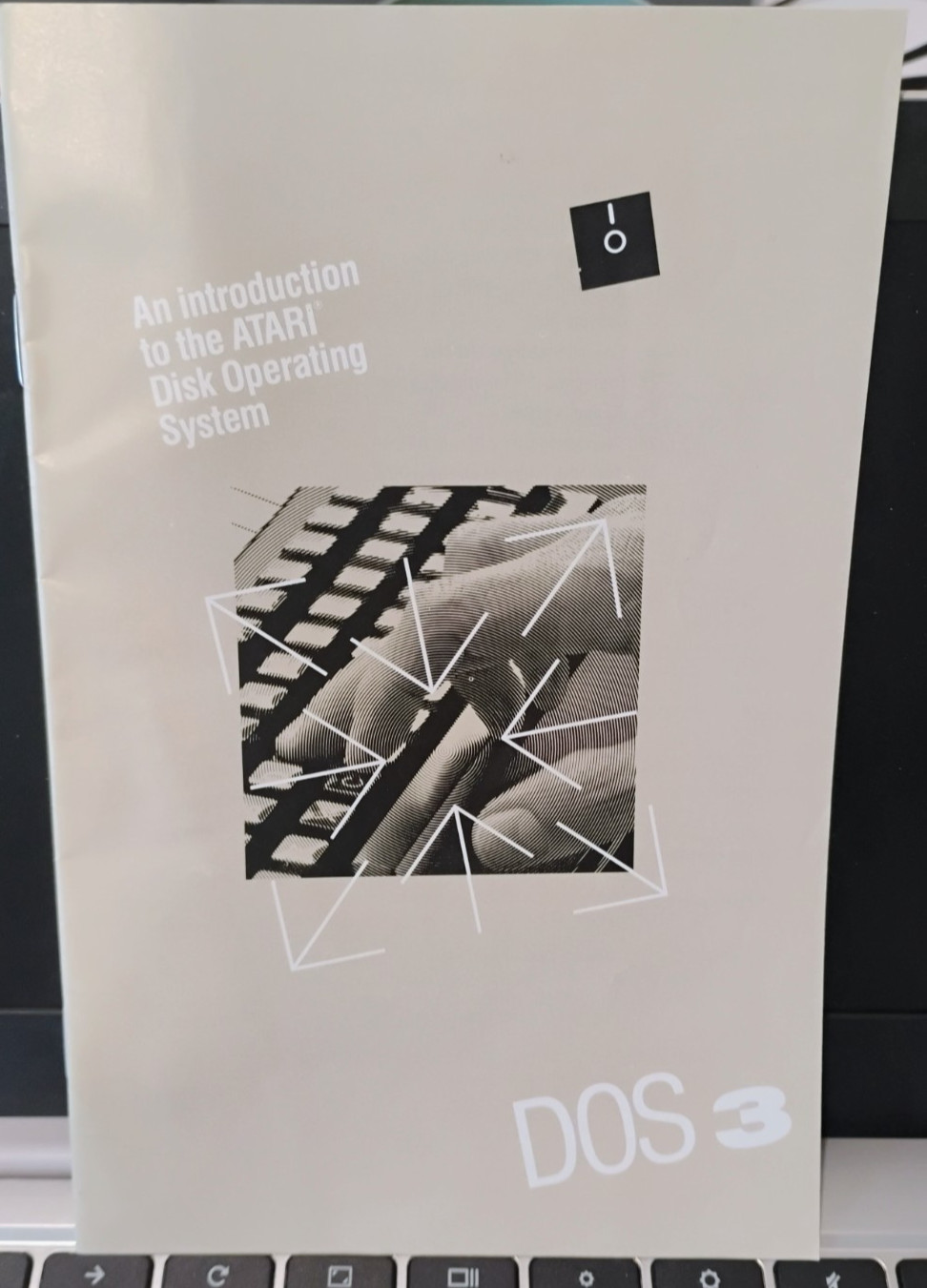 Intro to Disk Operating System III (DOS 3) Manual ONLY Atari 400/800/XL/XE