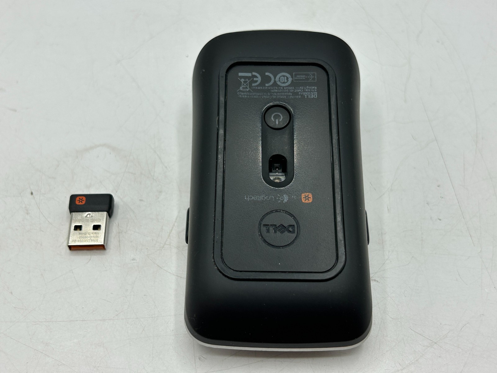 Dell WM514 Wireless Laser Wheel Mouse W/ Logitech Unifying Receiver FREE S/H