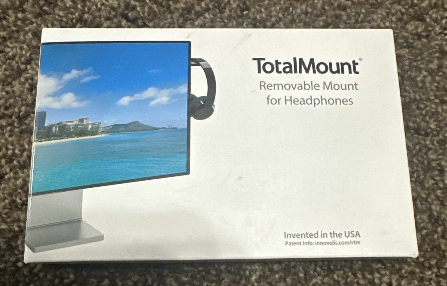 TotalMount Removable Mount For Headphones Premium-Grade Removable Holder