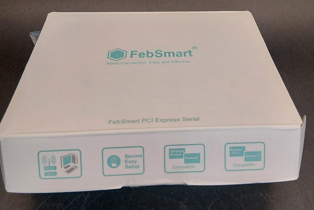 FebSmart FS-U4L-Pro 4 Port USB 3.0 PCI Express USB Adapter