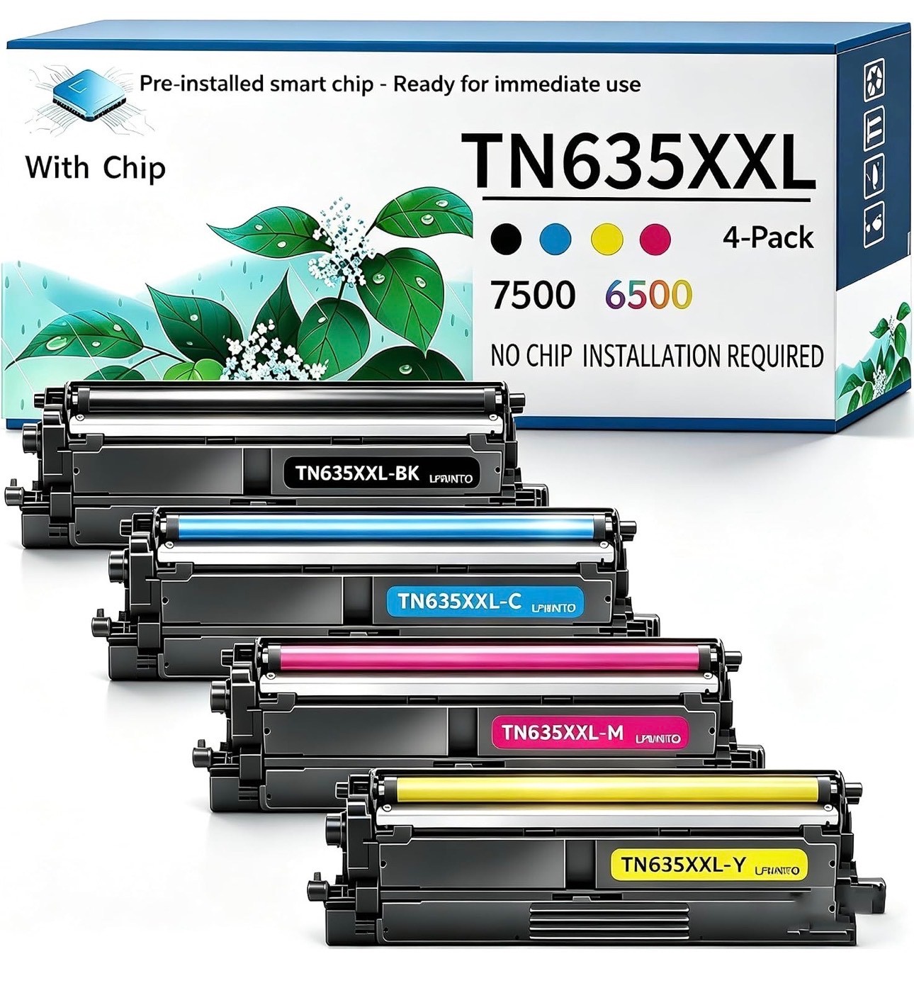 TN635XXL Toner Cartridge for Brother HL-L8430CDW HL-L8430CDWT HL-L8570CDW