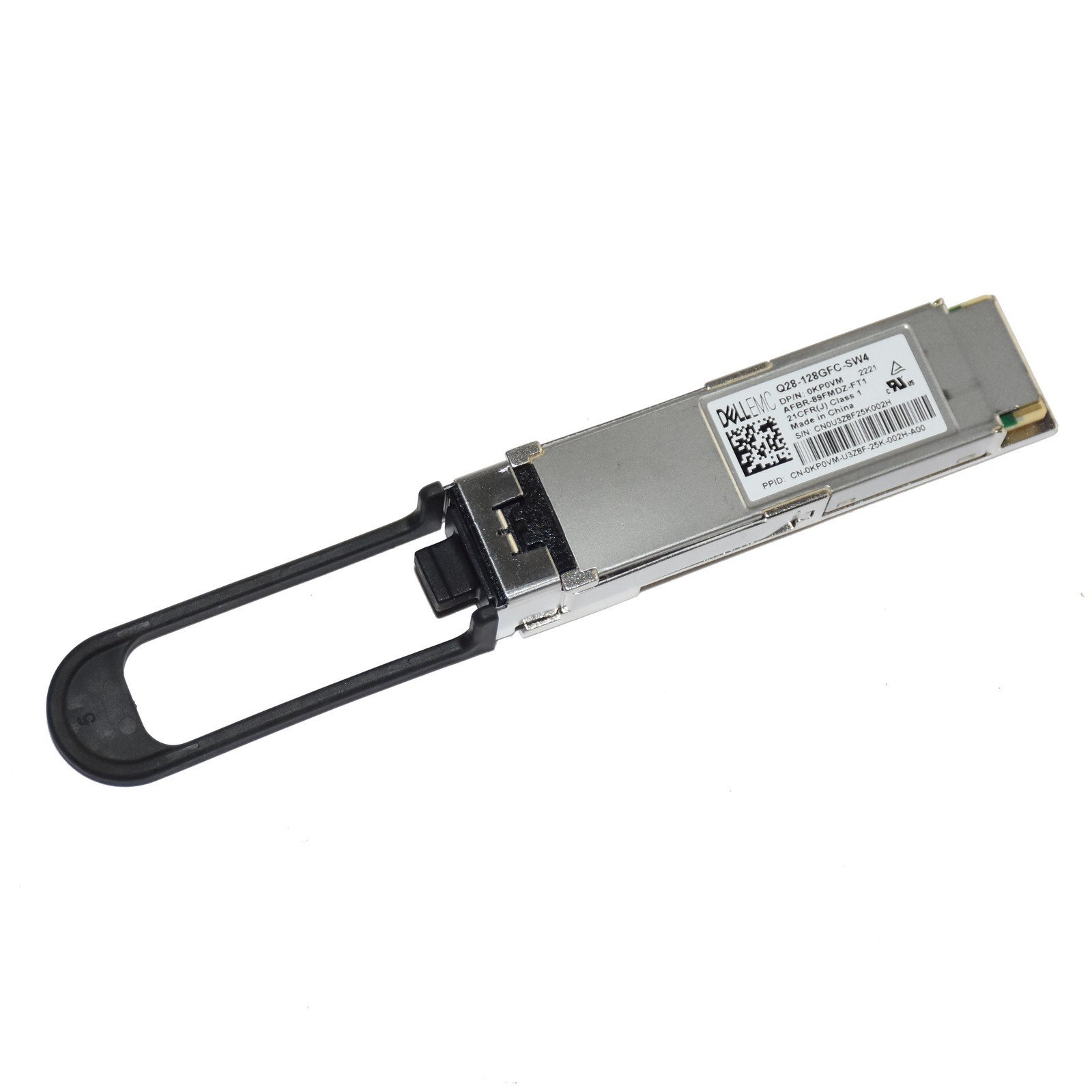 Lot 8 Dell AFBR-89FMDZ-FT1 100Gb QSFP28 128GFC MMF MPO-12 850nm SW Transceiver