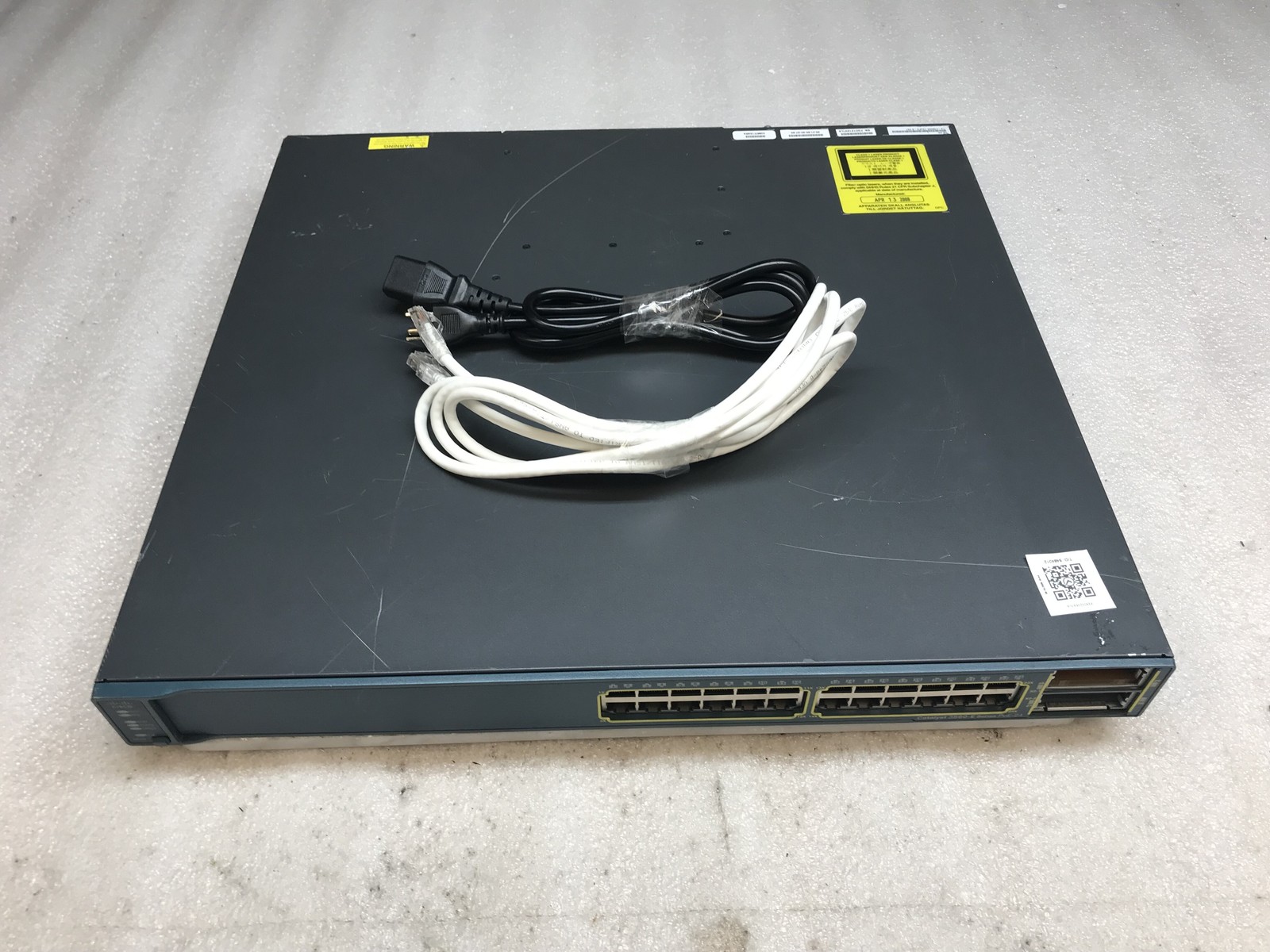 Cisco Catalyst WS-C3750G-24TS-S 1U V03 24-Port Gigabit Layer 3 Switch