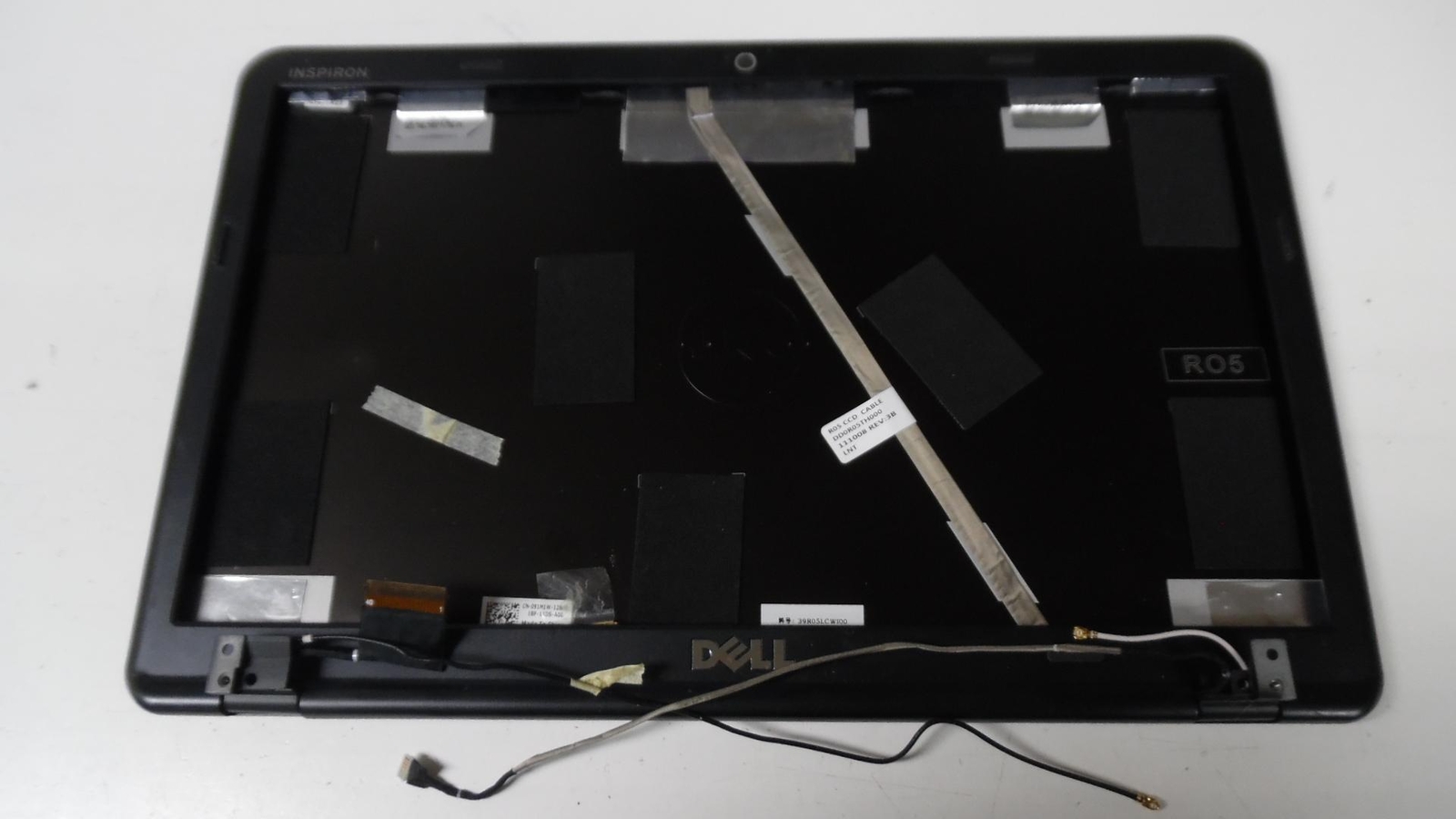 091M1W Dell Inspiron 14Z N411Z - LCD Cover Lid w/Bezel Cables & Hinges - 091M1W