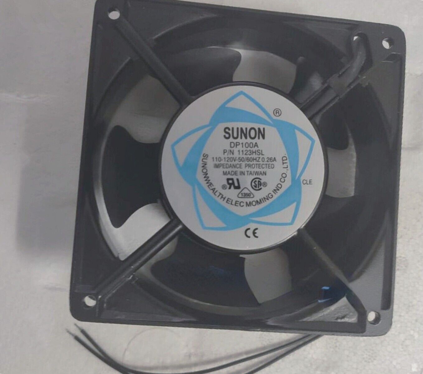 Sunon Fan DP100A 1123HSL 120x120x38mm 110-120V 0.26A Ball bearings Cooling Fans