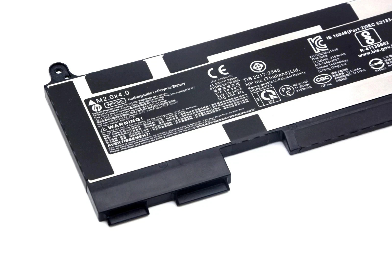 Original WP03XL Battery 38Wh for HP EliteBook 830 835 840 845 860 865 1040 G10