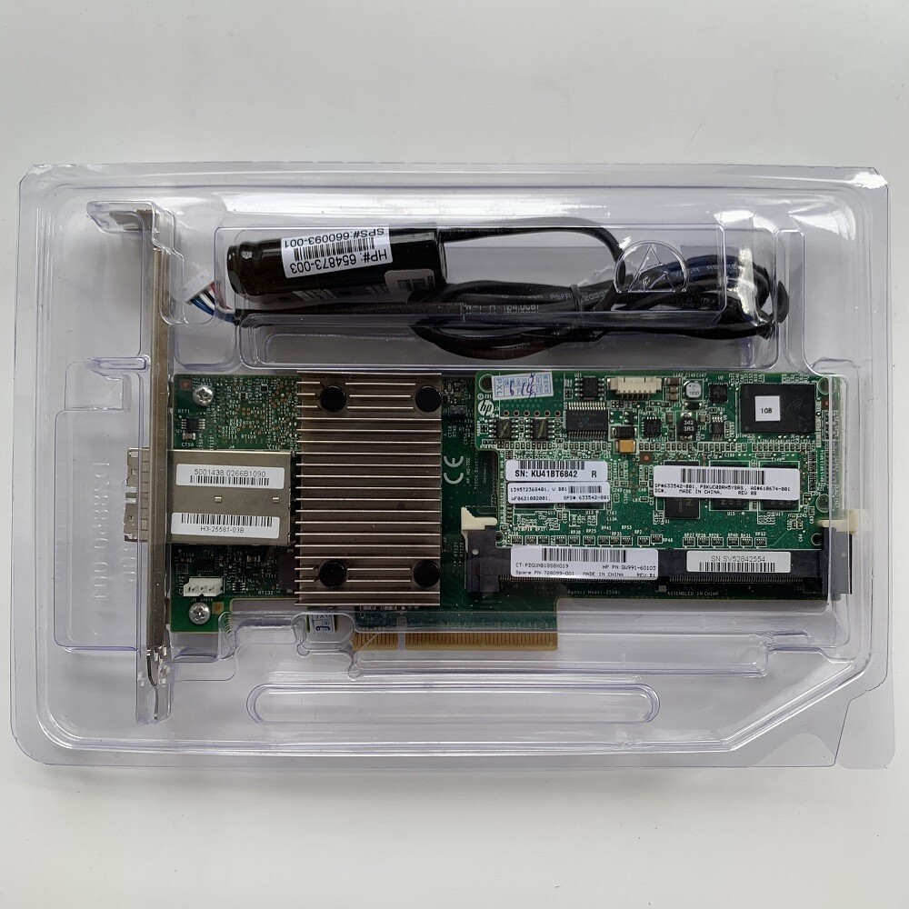 HP QW991-60103 728099-001 12G 8PORT +1G 610674-001 633542-001 Controller Battery