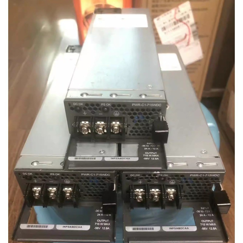 1pc Used PWR-C1-715WDC Power Supply for 9300 Series Switch Qty Available