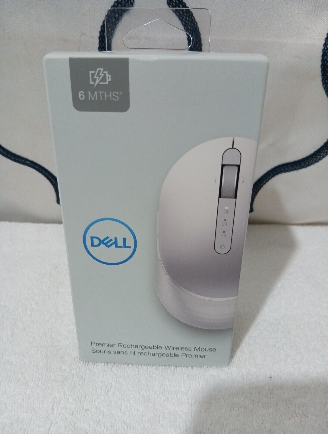 BRAND NEW GENUINE Dell Premier Wireless Mouse Platinum Silver MS7421W YCY97