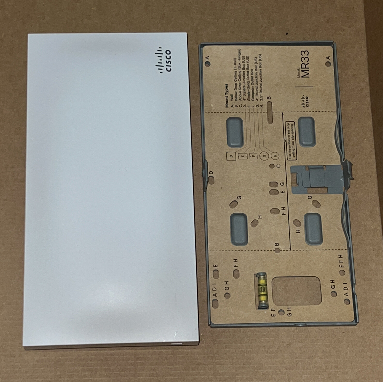 Cisco Meraki MR33-HW Dual-band Access Point w/ Mounting Bracket Unclaimed MR33 
