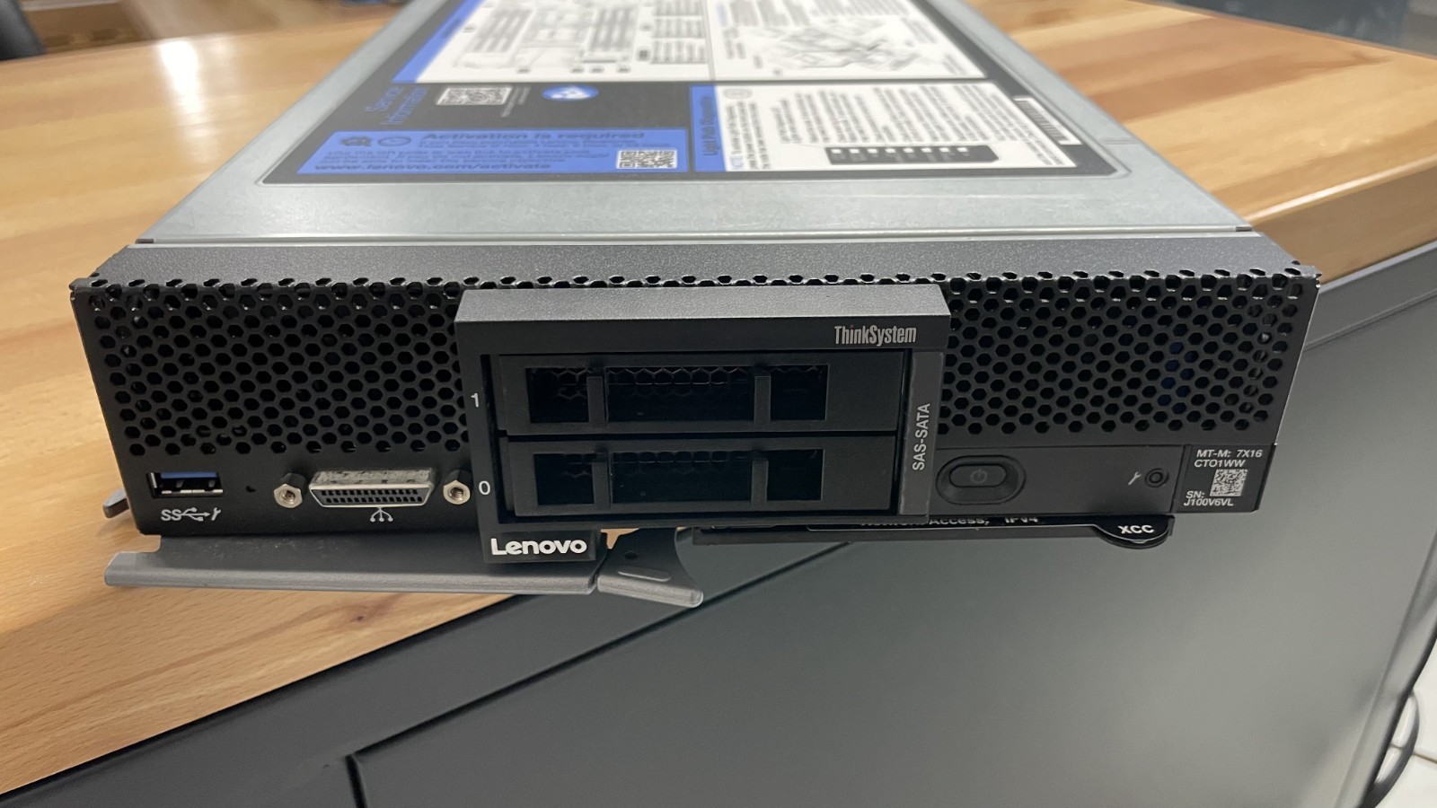Lenovo ThinkSystem SN550 7X16 DUAL SRF8W Gold 6230 *No HDD/RAM* *60 Available*