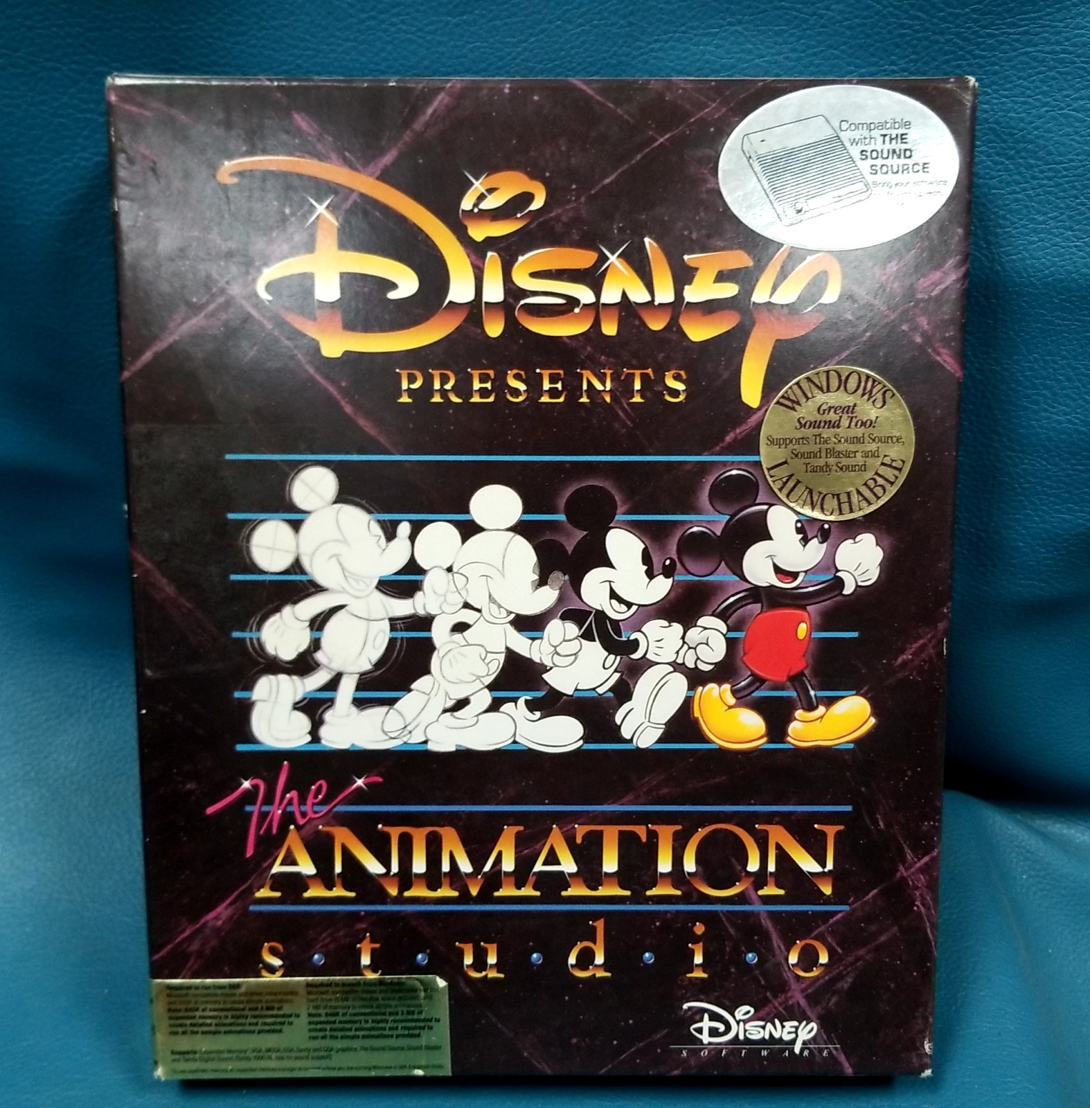 Disney Presents The Animation Studio Software Big Box Set Open Box UNTESTED