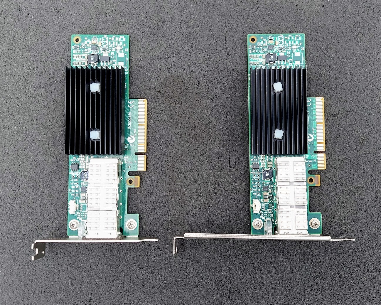 Lot of 2 CX353A Mellanox ConnectX-3 FDR InfiniBand + 40GigE Network Card