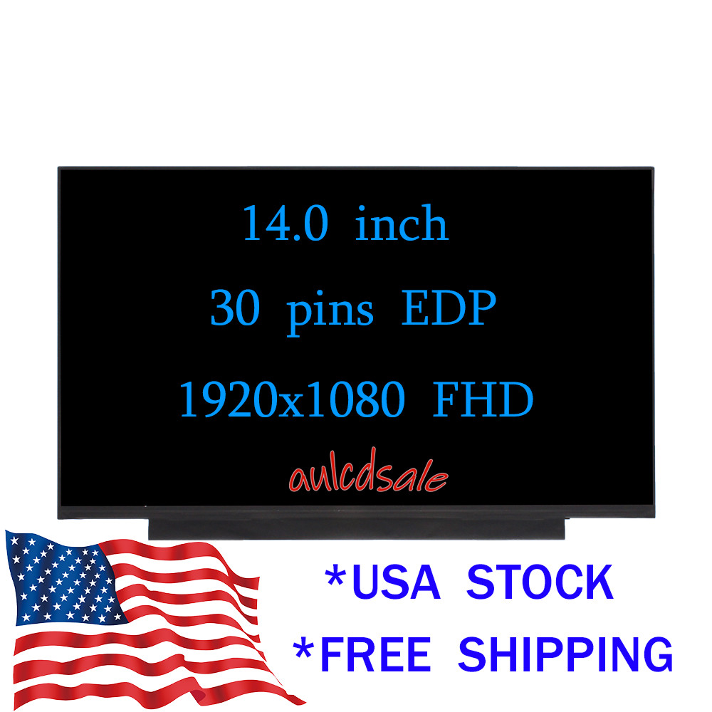 New/Orig for Lenovo 14W Gen 2 IdeaPad 1 14IAU7 14ALC7 FHD LCD Screen 5D10W91001