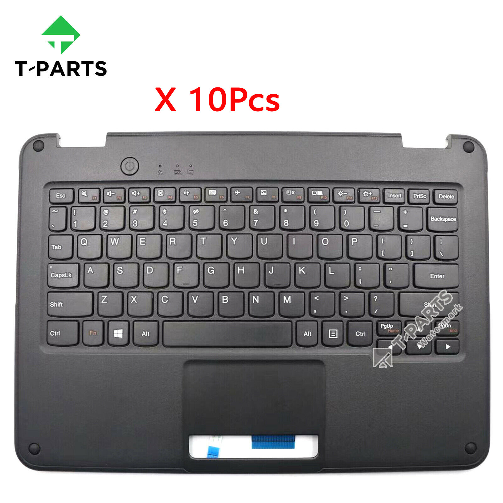 10Pcs New 5CB0P18543 For Lenovo Winbook 300e N24 Palmrest Keyboard Bezel Cover