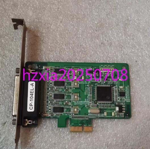 1pc used  MOXA CP-104EL-A card 