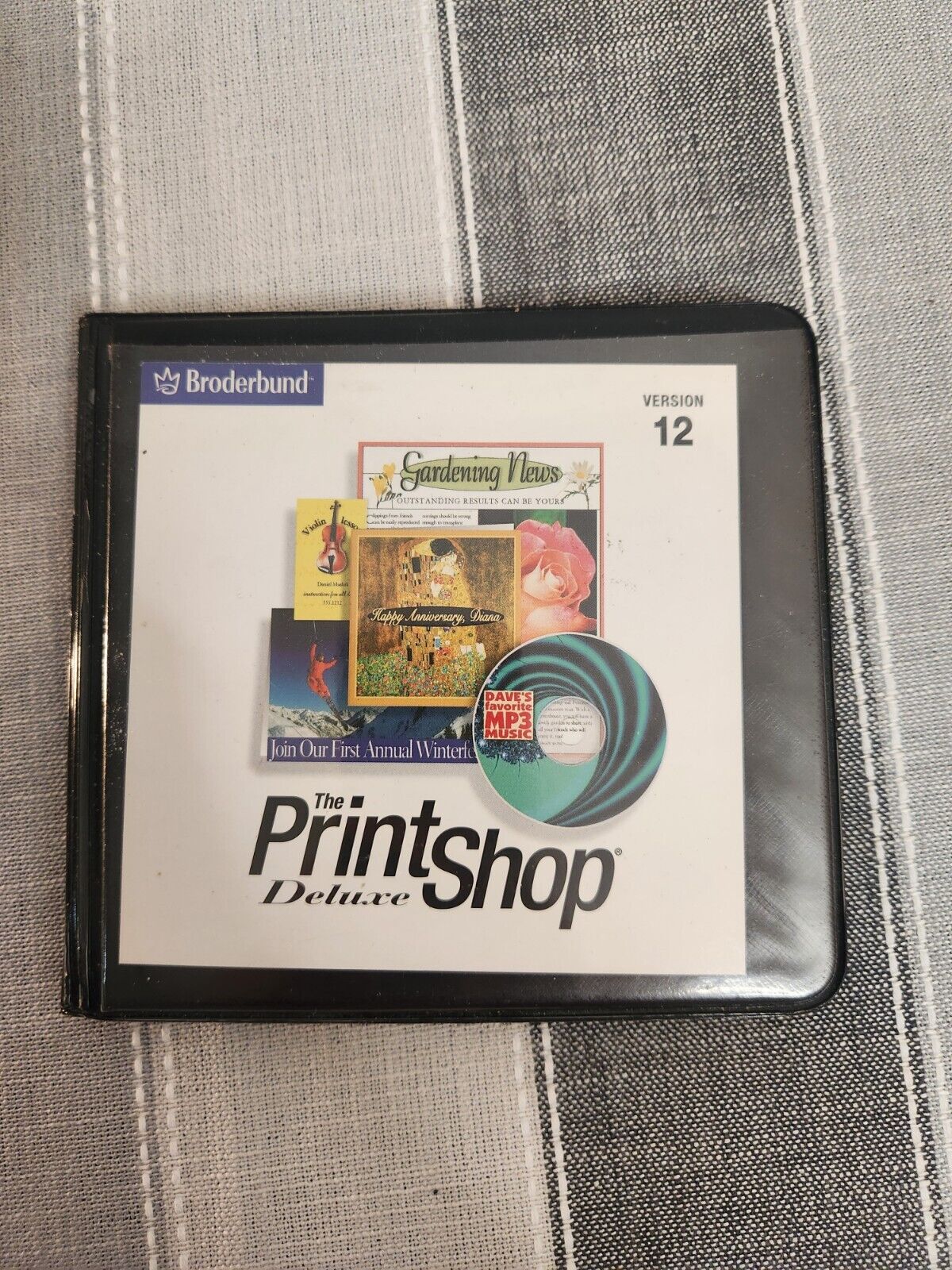The Printshop Deluxe PC CD-ROM Computer Software Virsion 12