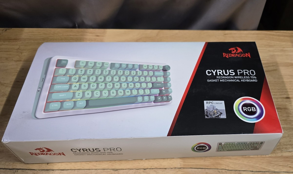 Redragon cyrus pro wireless gaming keyboard 