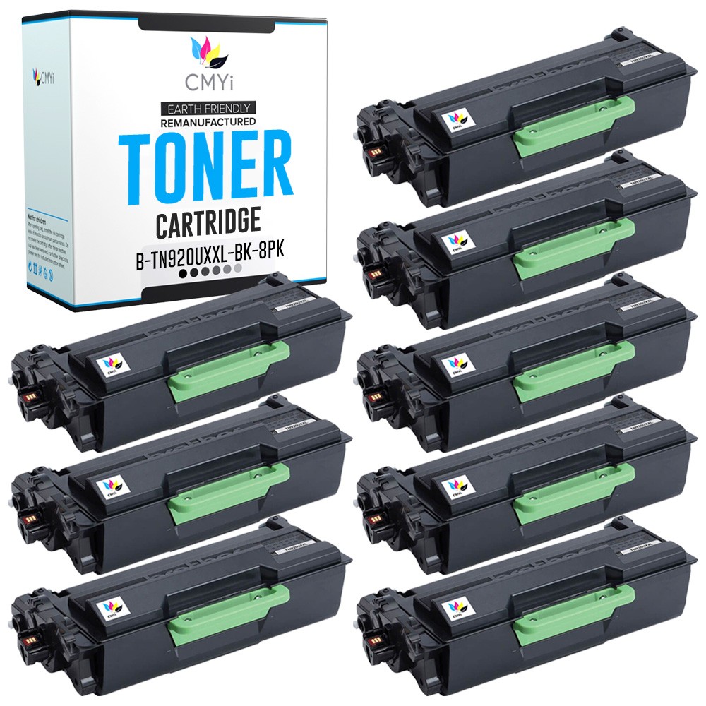 CMYi 8PK Compatible TN-920UXXL Cartridge fits Brother HL-EX415DW L5215DW L6210DW