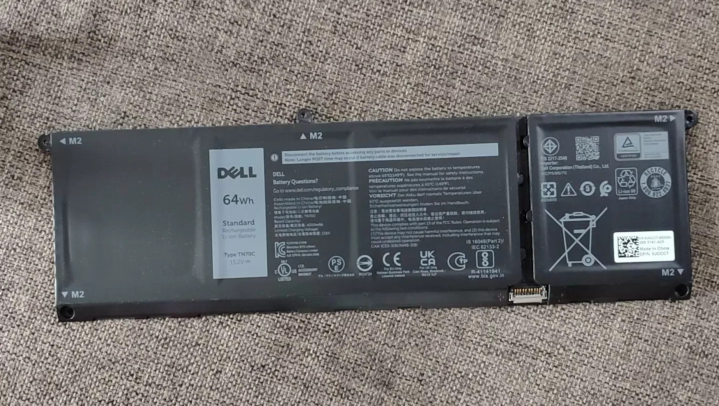Genuine Dell V6W33 54Wh Battery For Dell Vostro 15 3510 3511 3515 3520 3525 3530