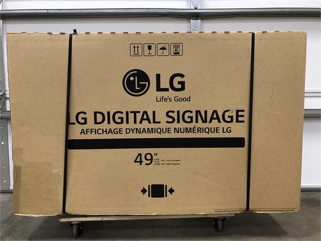 3-PACK LOT LG 49" FHD Smart Commercial Signage Display TV Monitor 49XS4P-B