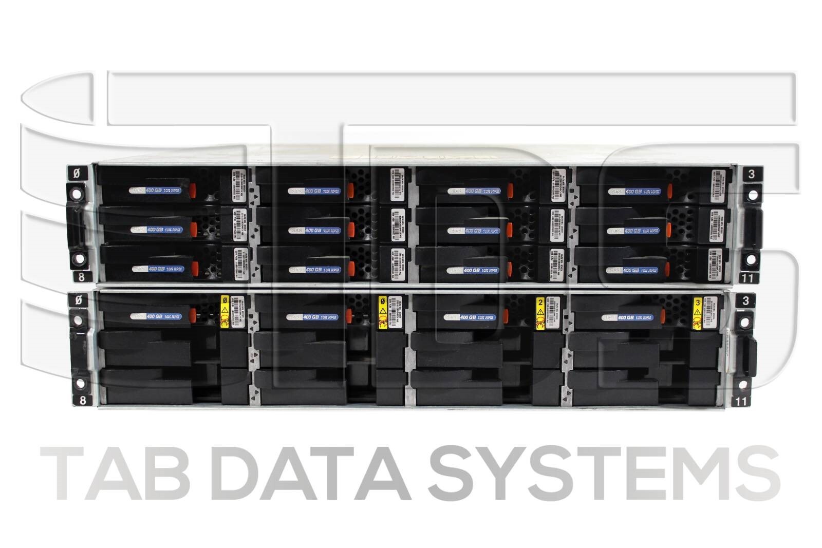 EMC AX4-5i Storage System w/ 16x AX-SS10-400 400GB 10K SAS HDD, Full Accessories
