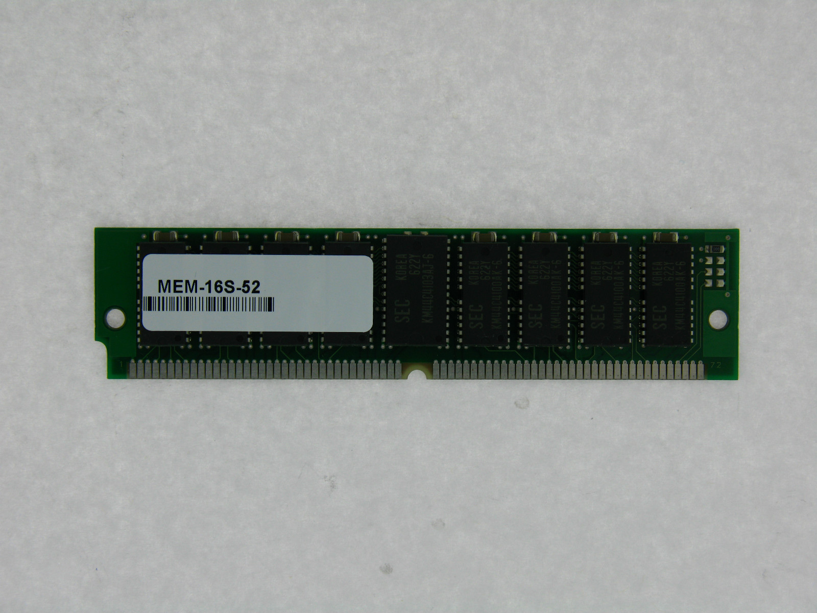 MEM-16S-52 16MB Approved Shared memory upgrade for Cisco AS5200 Access Servers