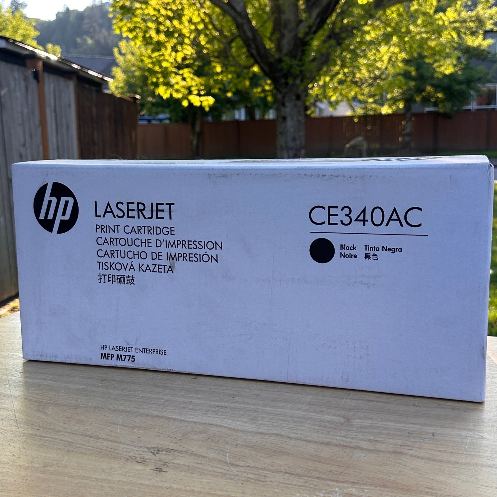 Genuine HP CE340AC Black Print Cartridge For LaserJet MFP M775 Sealed