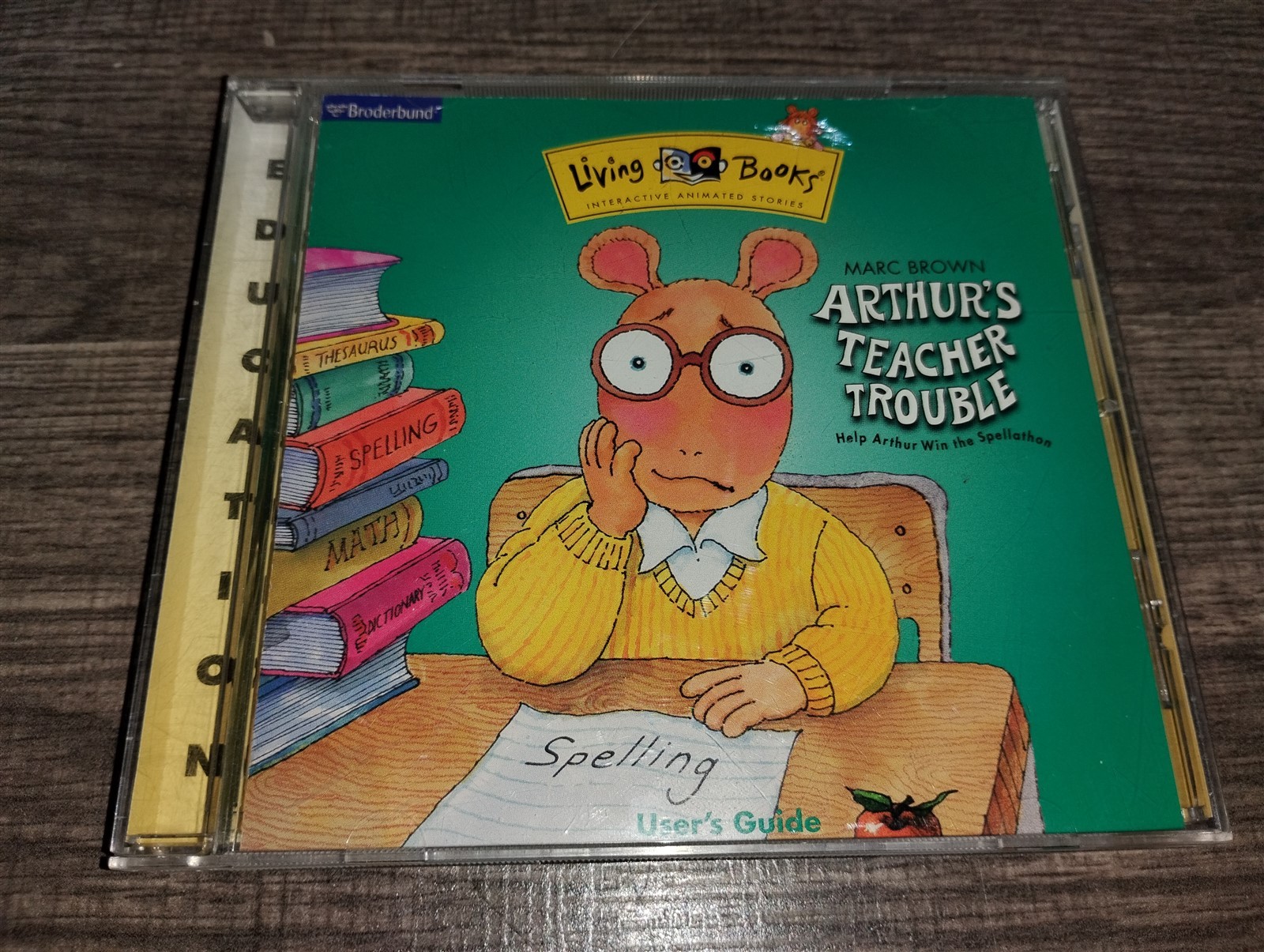 Living Books Arthurs Teacher Trouble by Marc Brown PC/Mac CD-ROM Windows 95/3.1