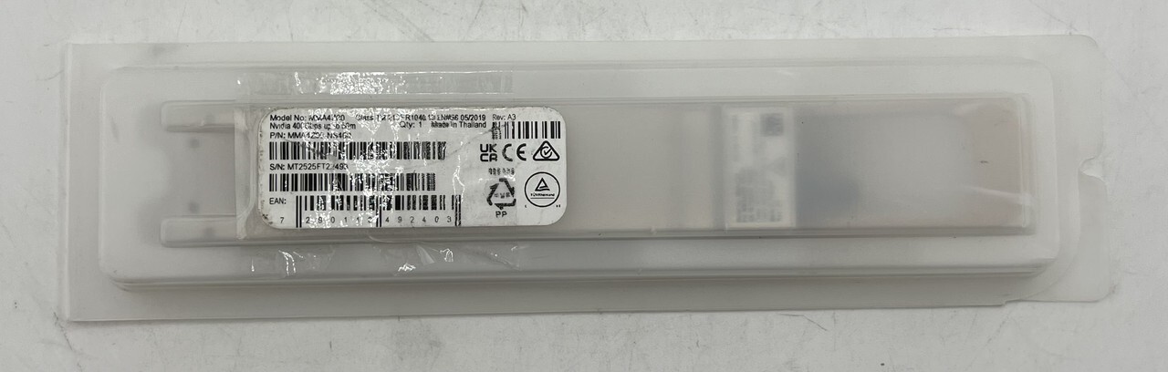 NVIDIA MMA1Z00-NS400 400GBPS UP TO 50M OPTICAL TRANSCEIVER CLASS 1M