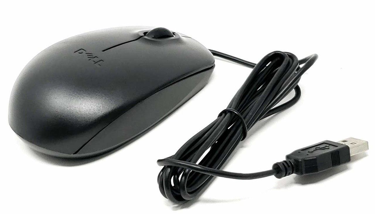 Dell MS116T/MS116T1 Optical Black USB 3 button with Scroll
