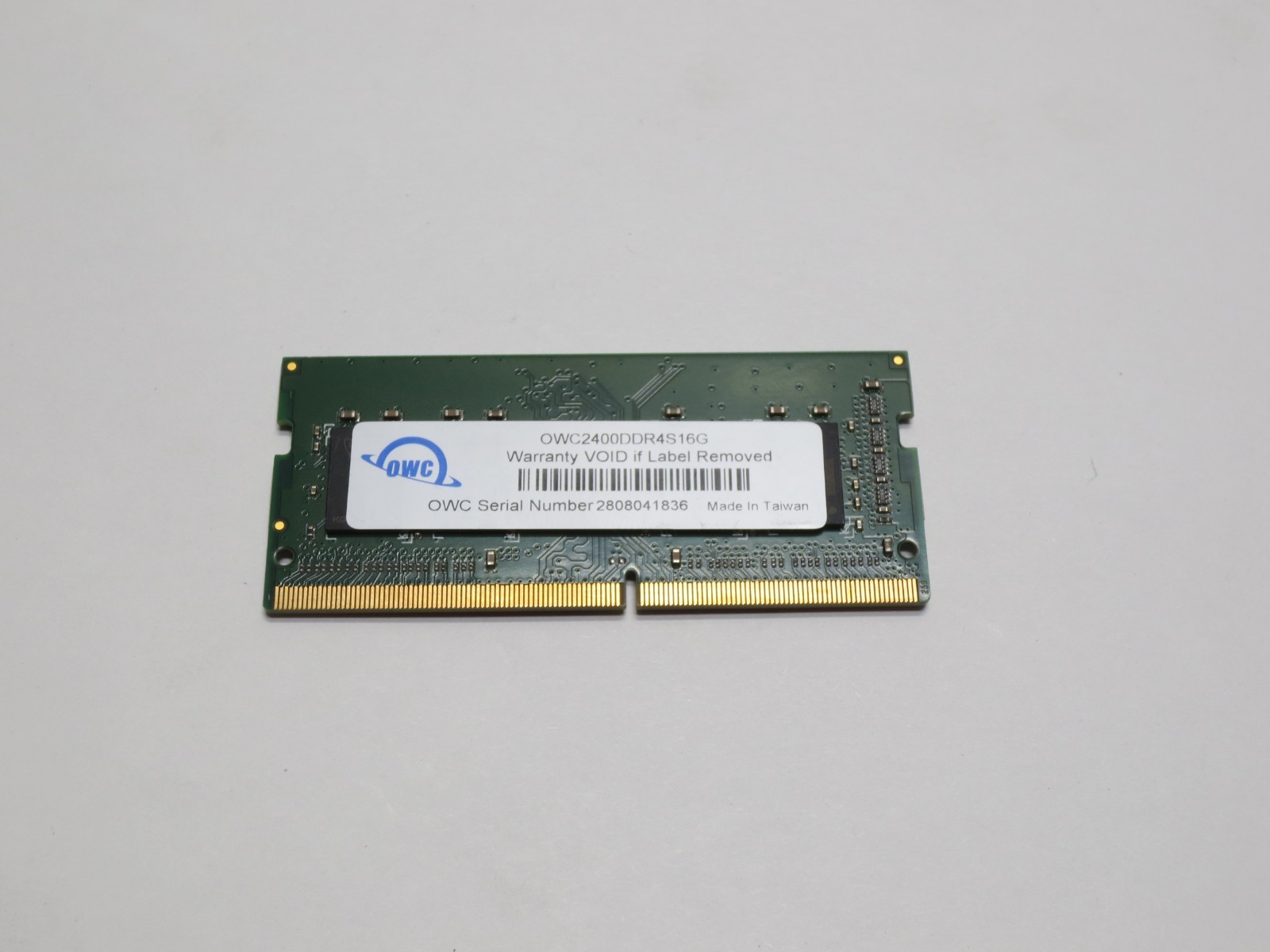 OWC 16GB 2RX8 PC4-2400T DDR4 SODIMM Laptop Memory RAM, OWC2400DDR4S16G