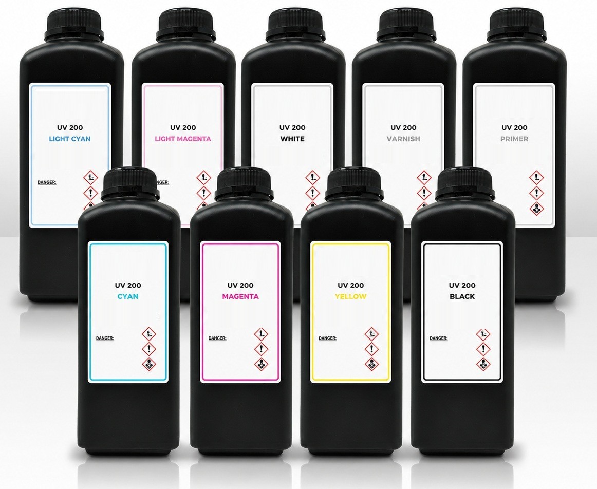 PREMIUM COMPATIBLE UV INK RICOH  Gen4 and Gen5 INK REFILL ( 1 LITER )