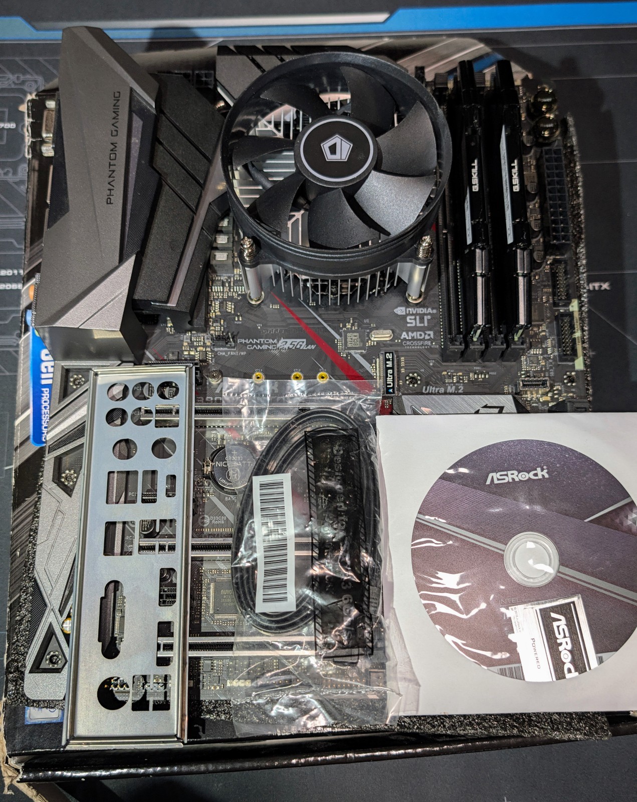 ASRock Z390 Phantom Gaming 6 Motherboard Bundle | i7-8700K | 16GB DDR4 | TESTED