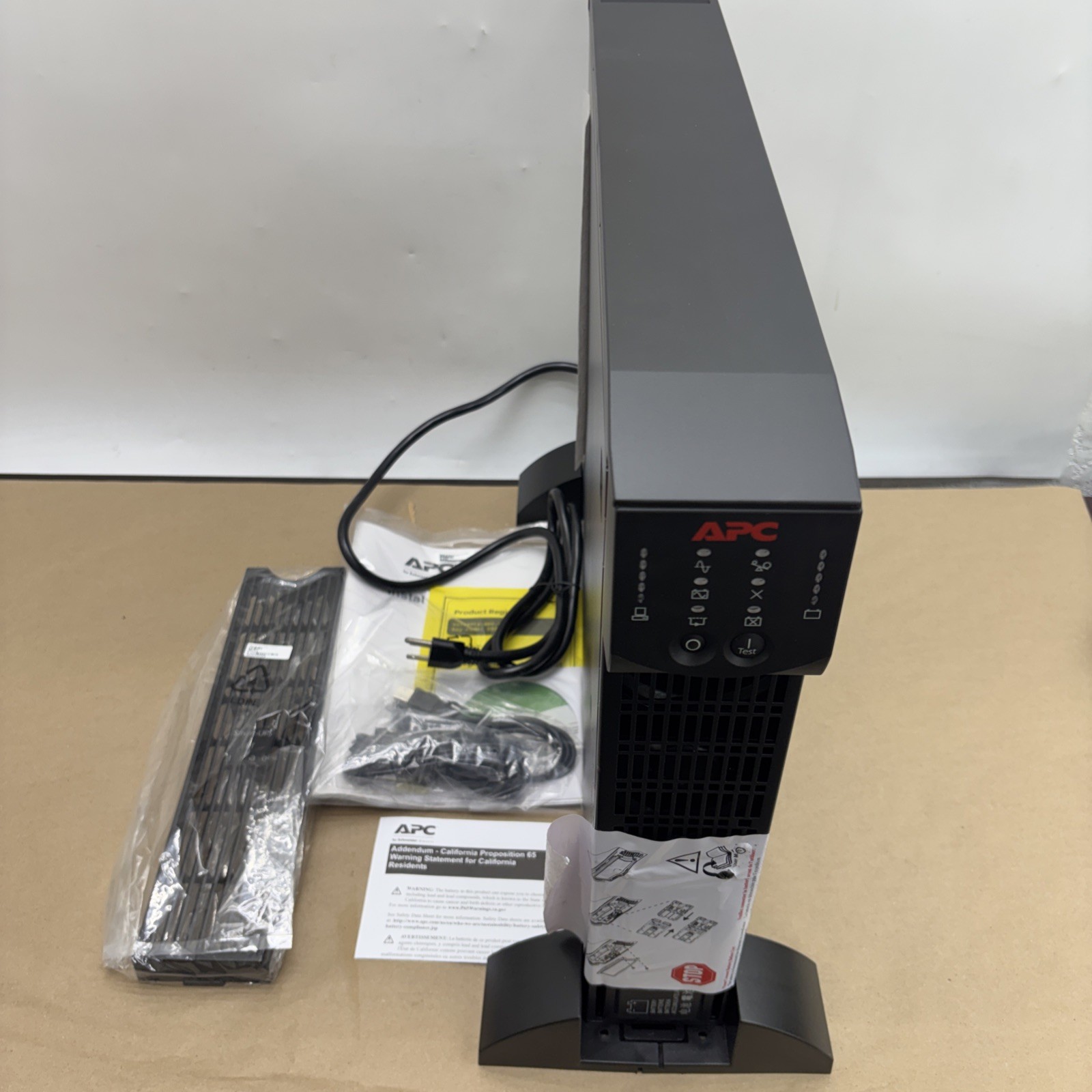 New Open Box APC uninterruptible power supply Smart-UPS SURTA 1500XL Warranty.