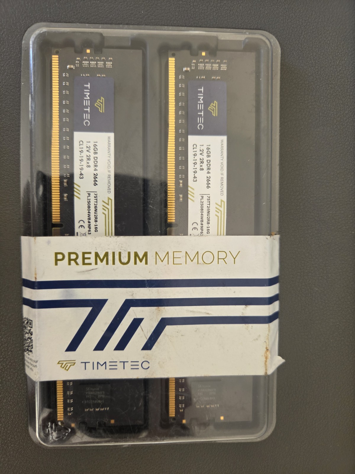 Timetec 32GB KIT(2x16GB) DDR4 2666MHz