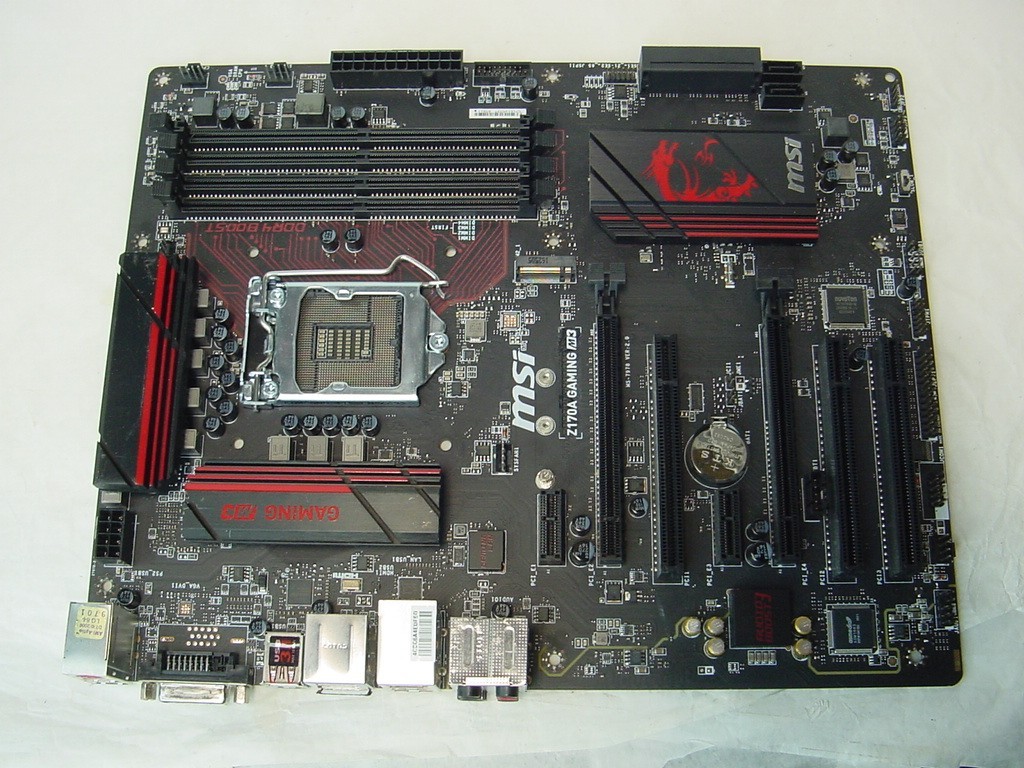 MSI Z170A GAMING M3 MOTHERBOARD - NO I/O SHIELD INCLUDED