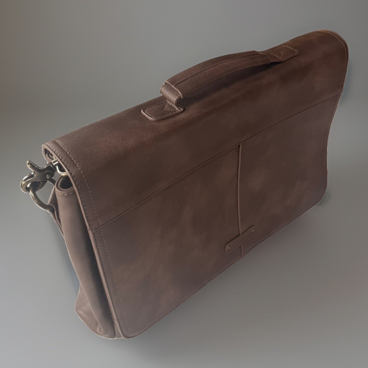 RAINSMORE 16”x11” Laptop/Commuter/Travel/Carryon Bag Brown