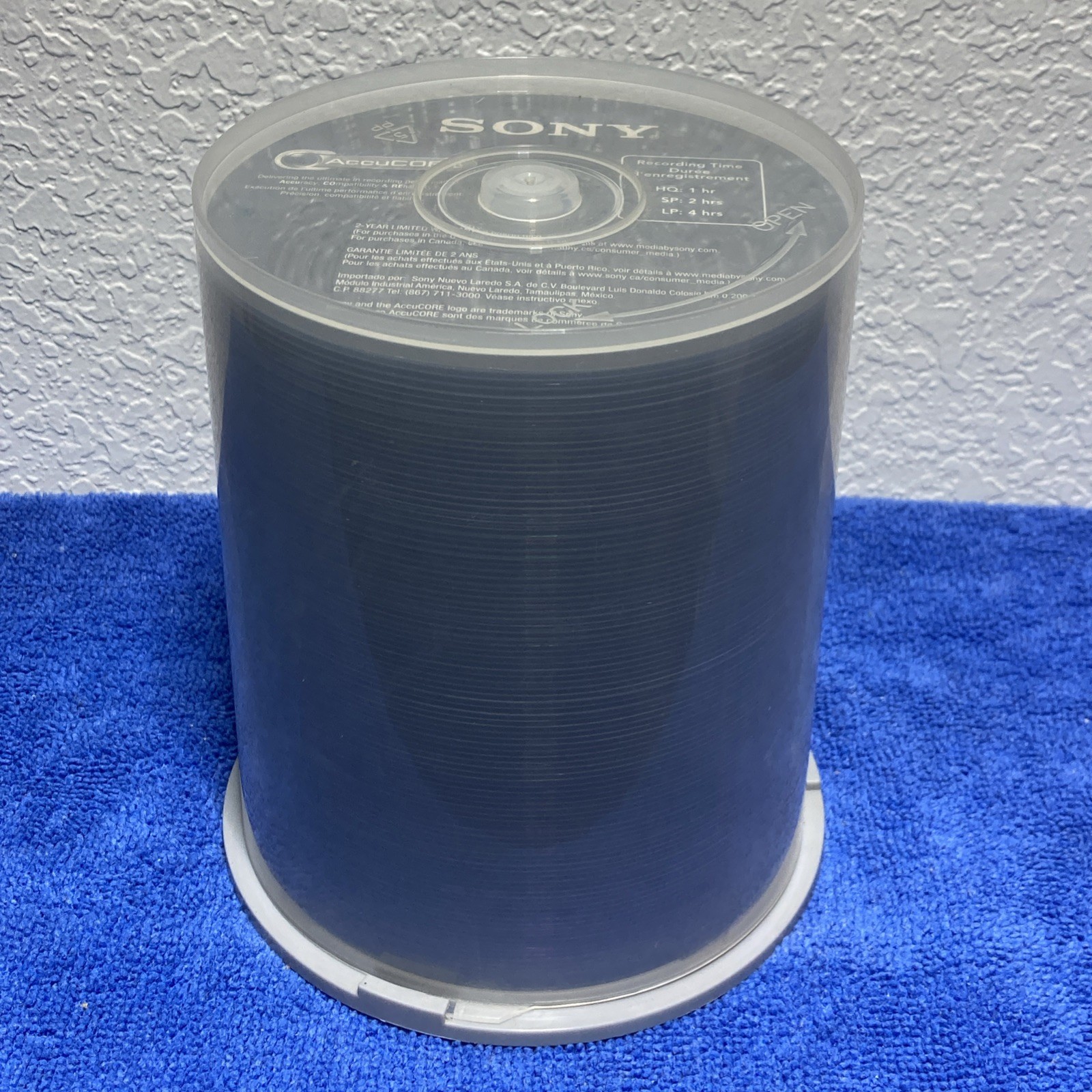 Sony DVD-R Blank Discs 4.7GB AccuCore Spindle - 99 Unused Discs